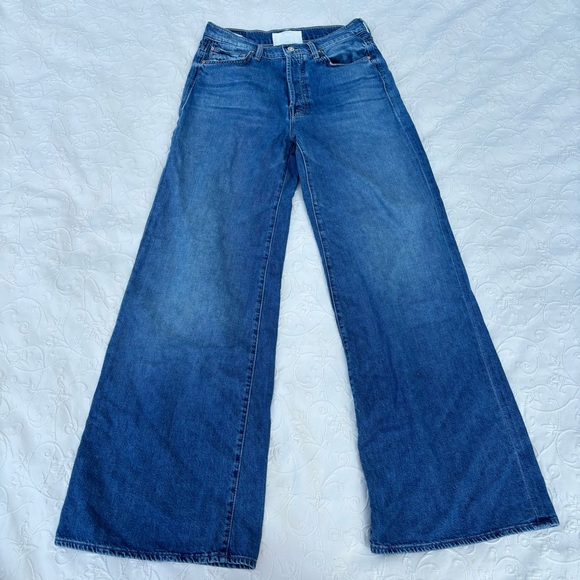 Mother - The Ditcher Roller Sneak Jean- Heart Throb Size 28 - Picture 2 of 13
